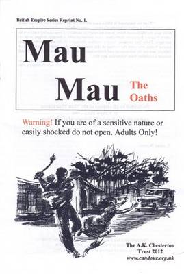 Book cover for Mau Mau: The Oaths