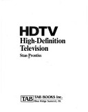 Cover of Prentiss: HDTV: High-Definition Television (PR Only)