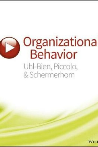 Cover of Organizational Behavior, 1e Wileyplus Print Companion