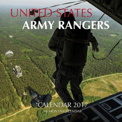 Book cover for United States Army Rangers Calendar 2017