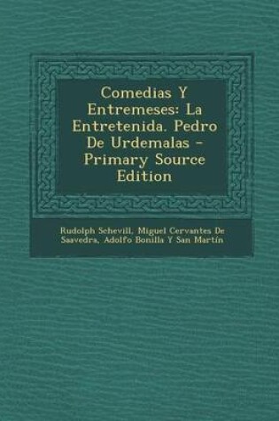 Cover of Comedias y Entremeses