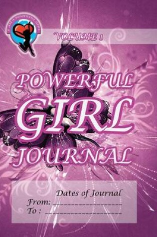 Cover of Powerful Girl Journal - Shimmering Butterfly