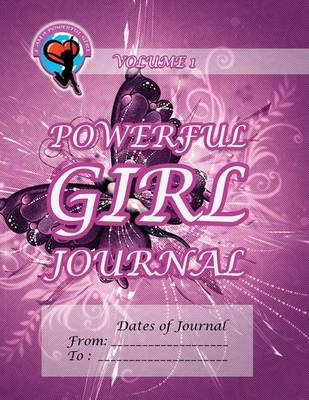 Book cover for Powerful Girl Journal - Shimmering Butterfly