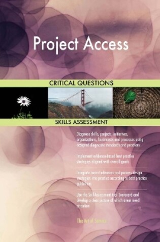 Cover of Project Access Critical Questions Skills Assessment
