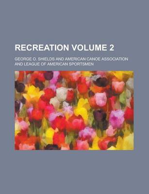 Book cover for Recreation Volume 2