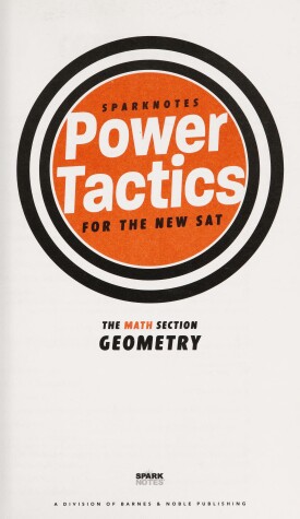 Cover of SAT Math: Geometry (Sparknotes Power Tactics)