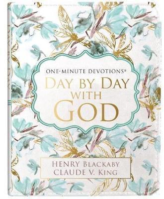 Book cover for Day by day with God, one-minute devotions