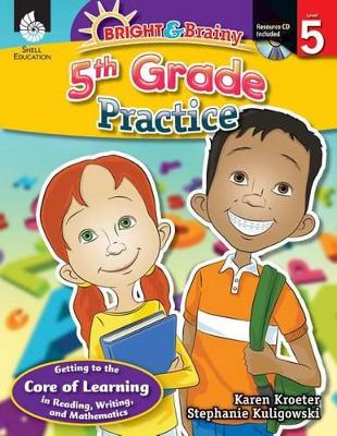 Cover of Bright & Brainy: 5th Grade Practice