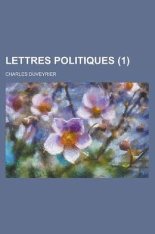 Cover of Lettres Politiques (1)