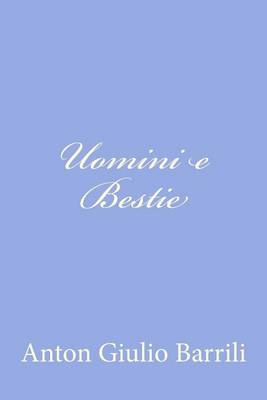 Book cover for Uomini e Bestie