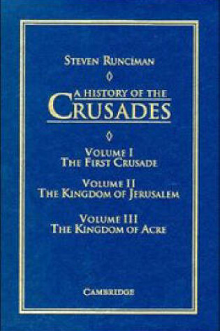 Cover of A History of the Crusades 3 Volume Paperback Set