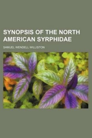 Cover of Synopsis of the North American Syrphidae