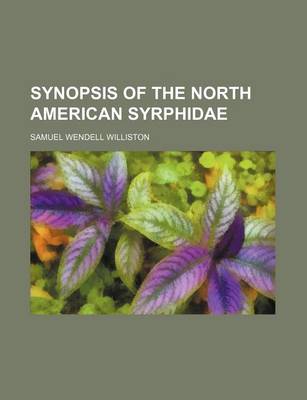 Book cover for Synopsis of the North American Syrphidae