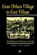 Book cover for From Urban Village to East Village