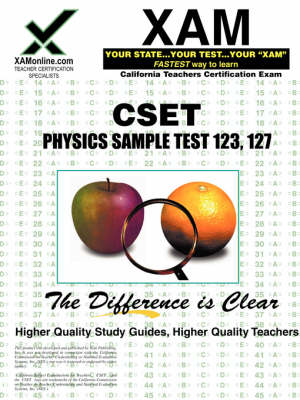 Book cover for CSET Physics Sample Test 123, 127