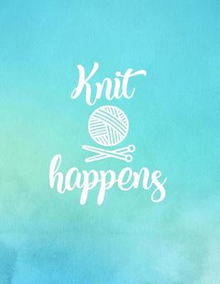 Book cover for Knit Happens