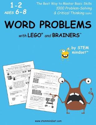 Book cover for Word Problems with Lego and Brainers Grades 1-2 Ages 6-8
