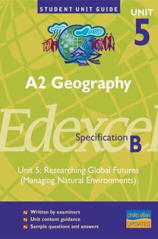 Cover of Edexcel (B) Geography A2