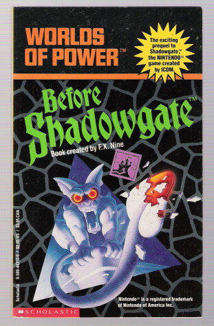 Book cover for Worlds of Power #08 Before Shadowgate