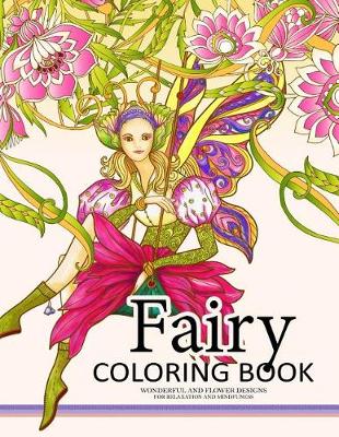 Book cover for Fairy Coloring Book for Adults