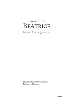 Book cover for The Body of Beatrice