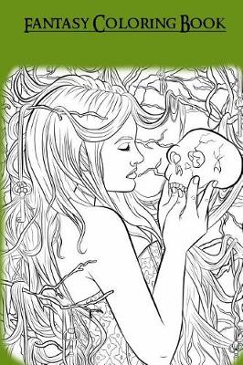 Book cover for Fantasy Coloring Book