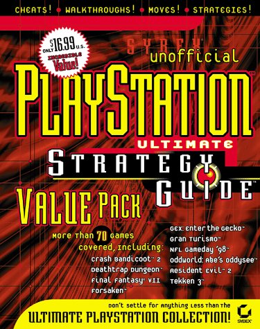 Book cover for PlayStation Ultimate Strategy Guide