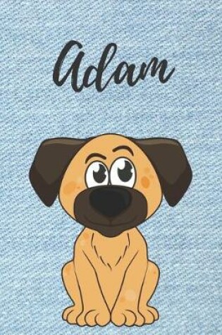 Cover of Adam Notizbuch Hunde / Malbuch / Tagebuch