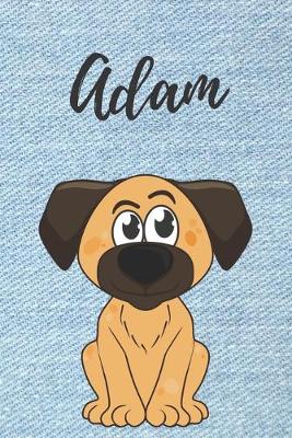 Book cover for Adam Notizbuch Hunde / Malbuch / Tagebuch