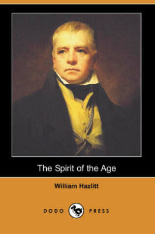 Cover of The Spirit of the Age (Dodo Press)
