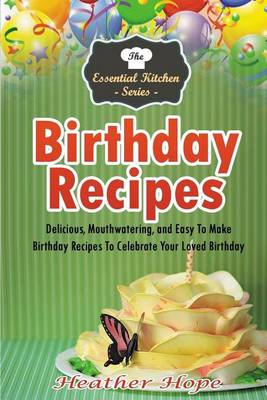 Book cover for Birthday Recipes