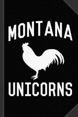 Book cover for Montana Unicorns Journal Notebook