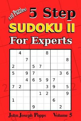 Book cover for 5 Step Sudoku II For Experts Vol 5