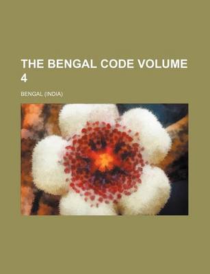 Book cover for The Bengal Code Volume 4