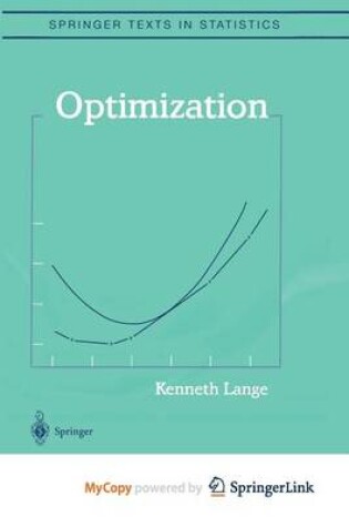 Cover of Optimization