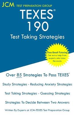 Book cover for TEXES 090 Test Taking Strategies