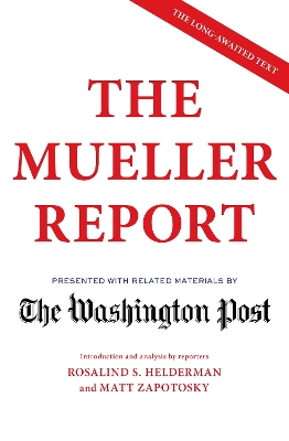 Book cover for The Mueller Report