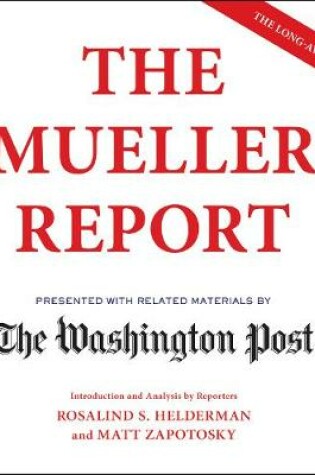 Cover of The Mueller Report