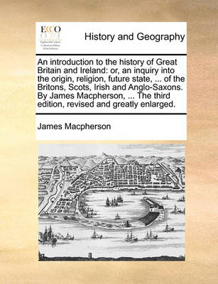 Book cover for An introduction to the history of Great Britain and Ireland