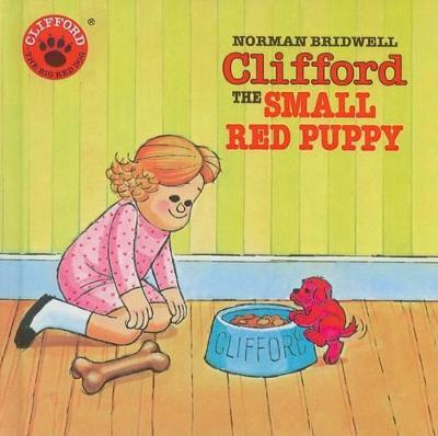 Book cover for Clifford, the Small Red Puppy