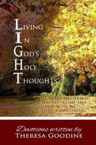 Cover of Living In God's Holy Thoughts