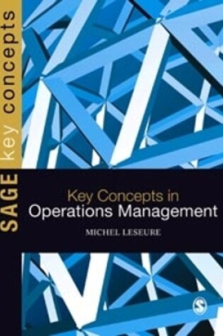 Cover of Key Concepts in Operations Management