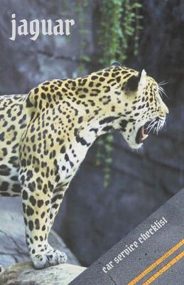 Book cover for Jaguar. Car Service Checklist.