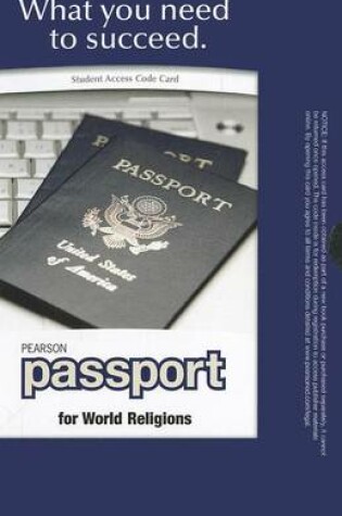 Cover of Pearson Passport -- Standalone Access Card -- for World Religions