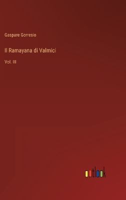 Book cover for Il Ramayana di Valmici