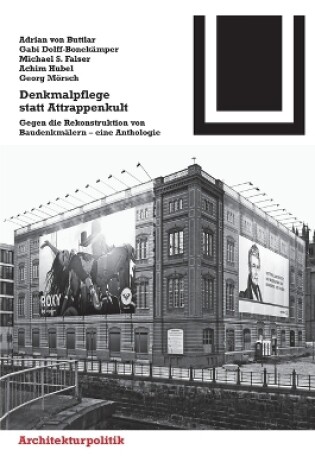 Cover of Denkmalpflege statt Attrappenkult