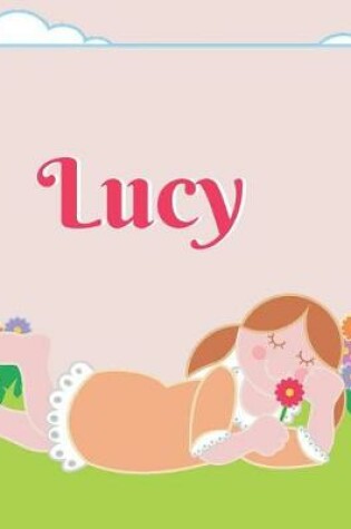 Cover of Lucy Personalized Sketchbook Journal Notebook