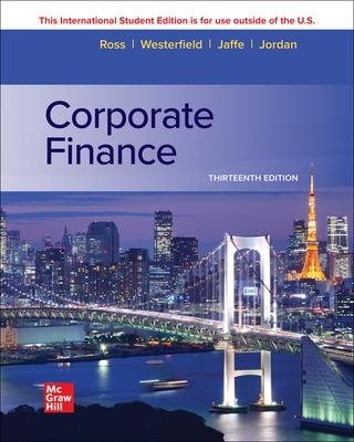 Book cover for Corporate Finance ISE