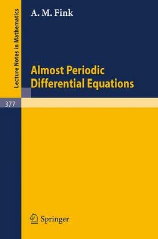 Cover of Almost Periodic Differential Equations