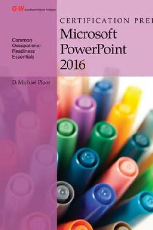 Cover of Certification Prep Microsoft PowerPoint 2016